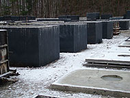 Plac produkacja szamb betonowych Swarzędz